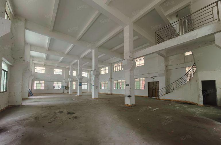 15元常平独栋两层7.5米高带牛角精装修1500平方厂房出租