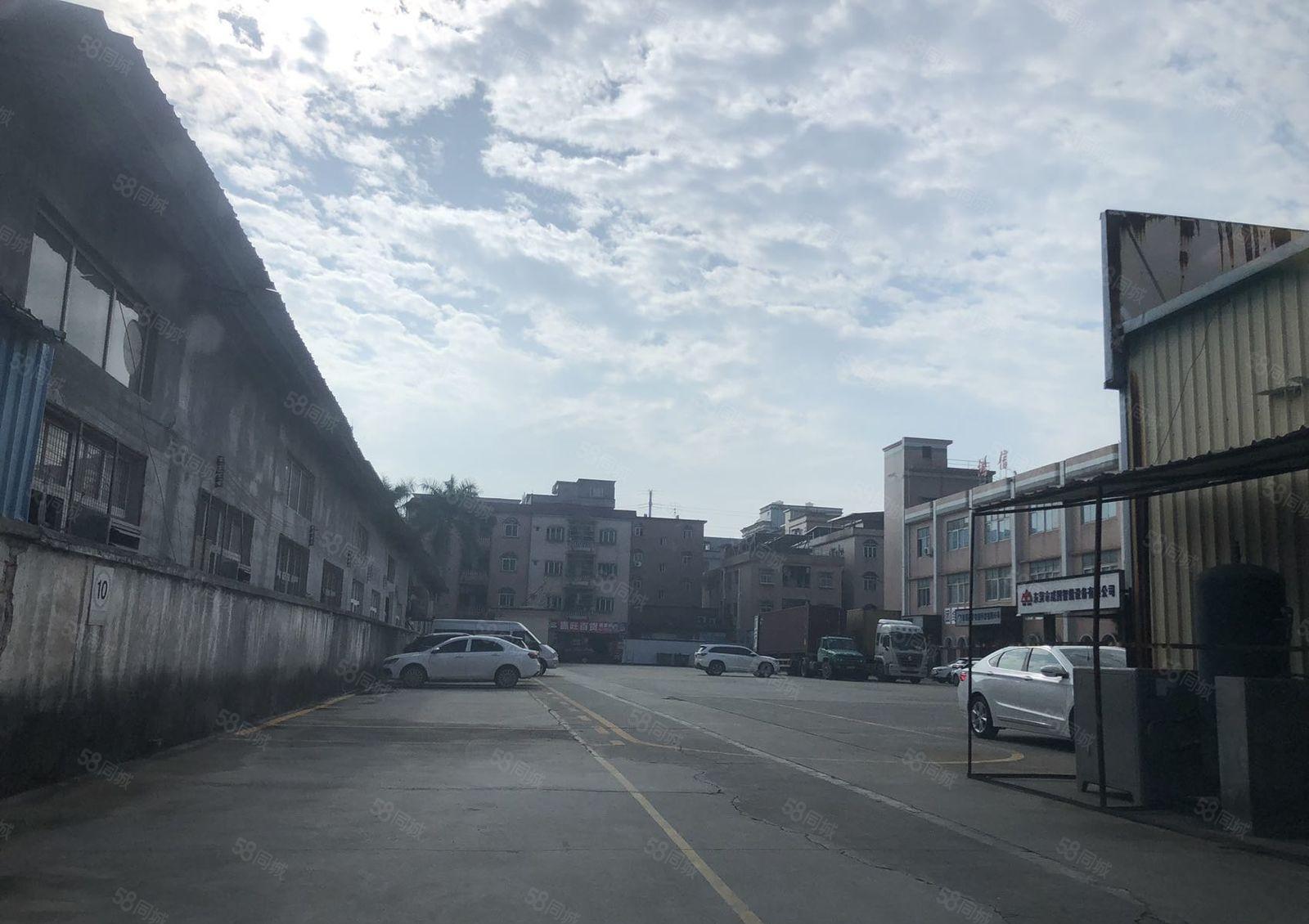 常平高速路口新出独院厂房形象好超大空地停车场