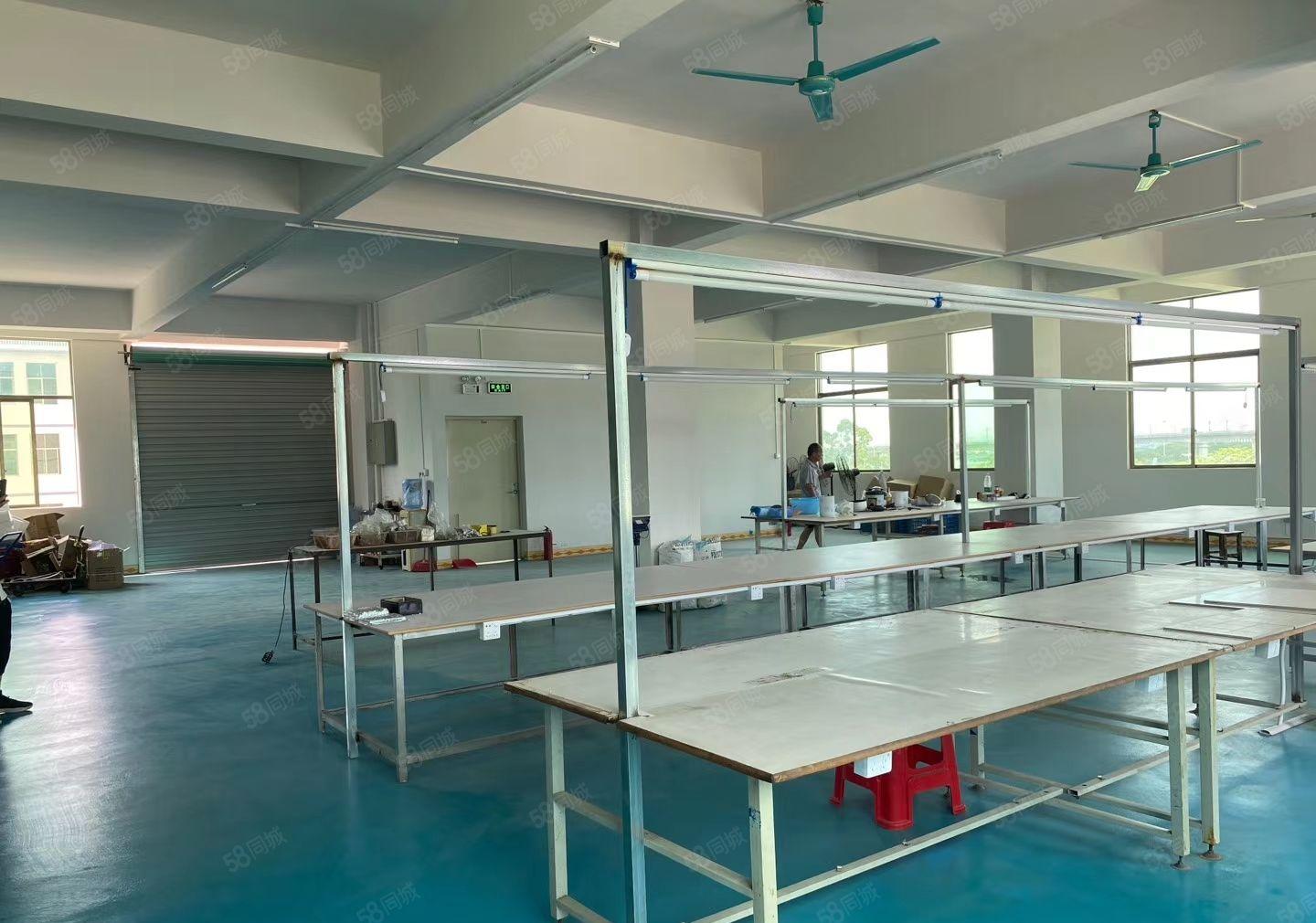 常平九江水刚刚空出楼上精装修700平厂房出租无转让费水电齐全