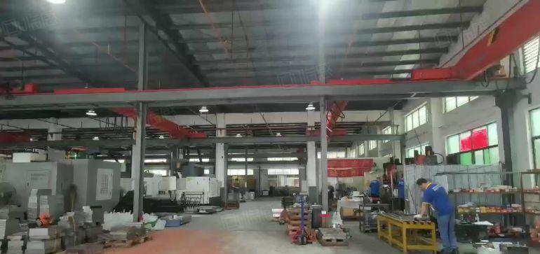 常平镇原房东钢构滴水8米高带行车2000平厂房出租租金优惠