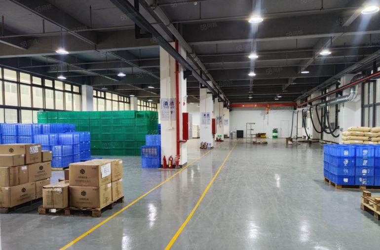 常平镇上坑珠宝园新出1100平精装修带地坪漆厂房带行车