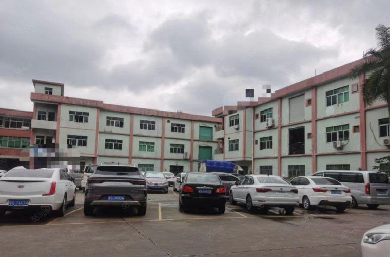 常平横江厦工业园低价厂房分租标准二楼带装修月底空1500平方