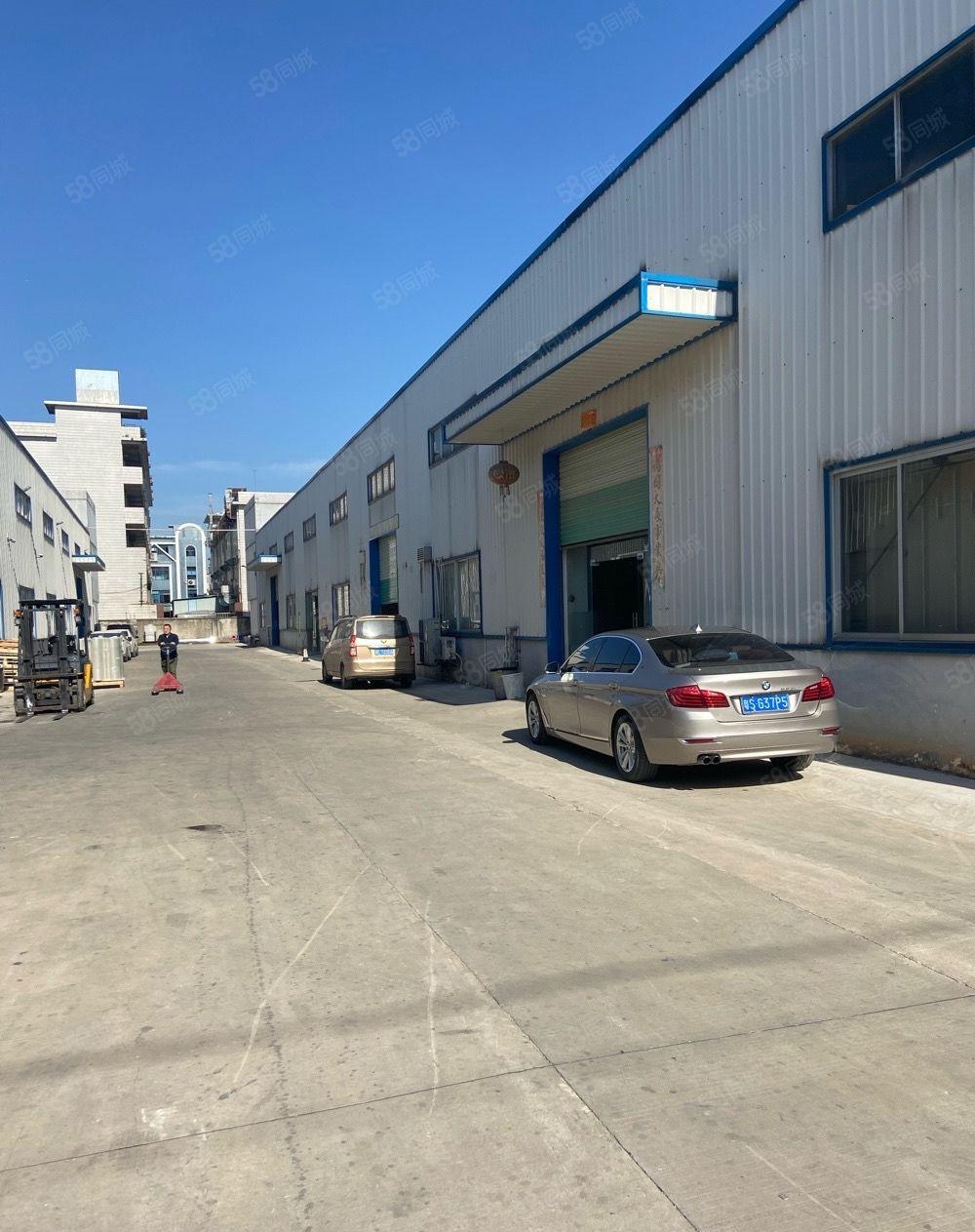 独院单层厂房.滴水8米4800平方.水电线路齐全.可办环评