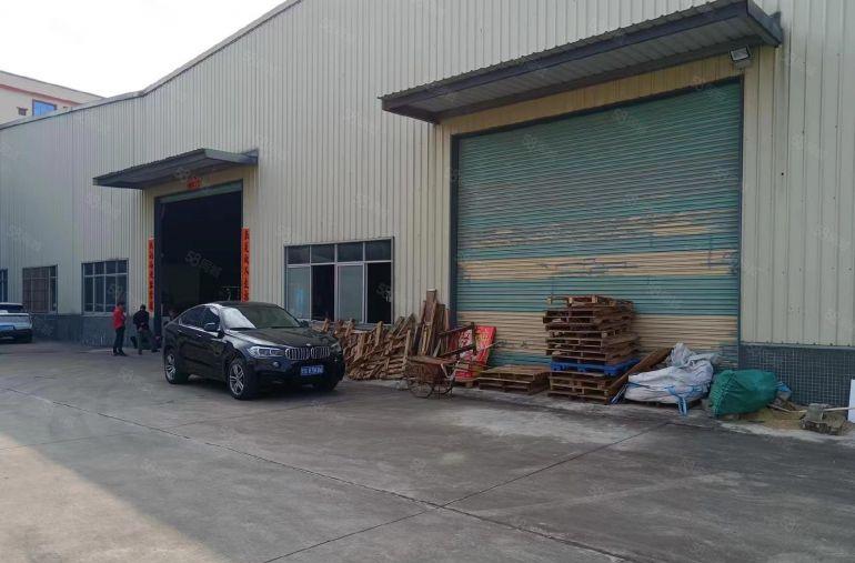 常平镇原房东独院单一层钢构2000平方厂房出租，空地大形象好