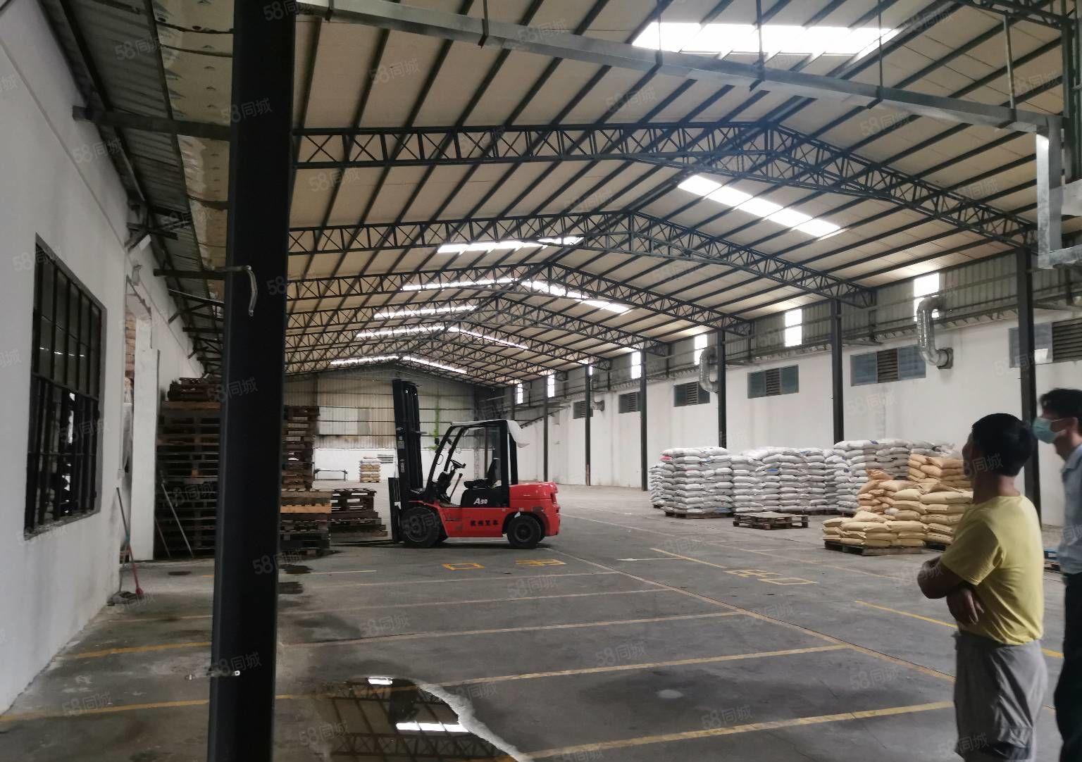 常平镇新出滴水8米钢构厂房，内空无柱，厂房方正，300平起租