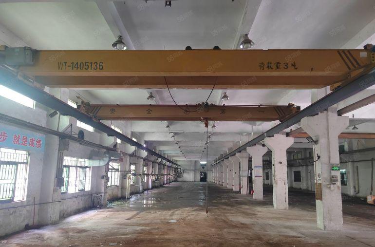 土塘原房东标准厂房一楼层高6米 带手角 现成航车免费使用