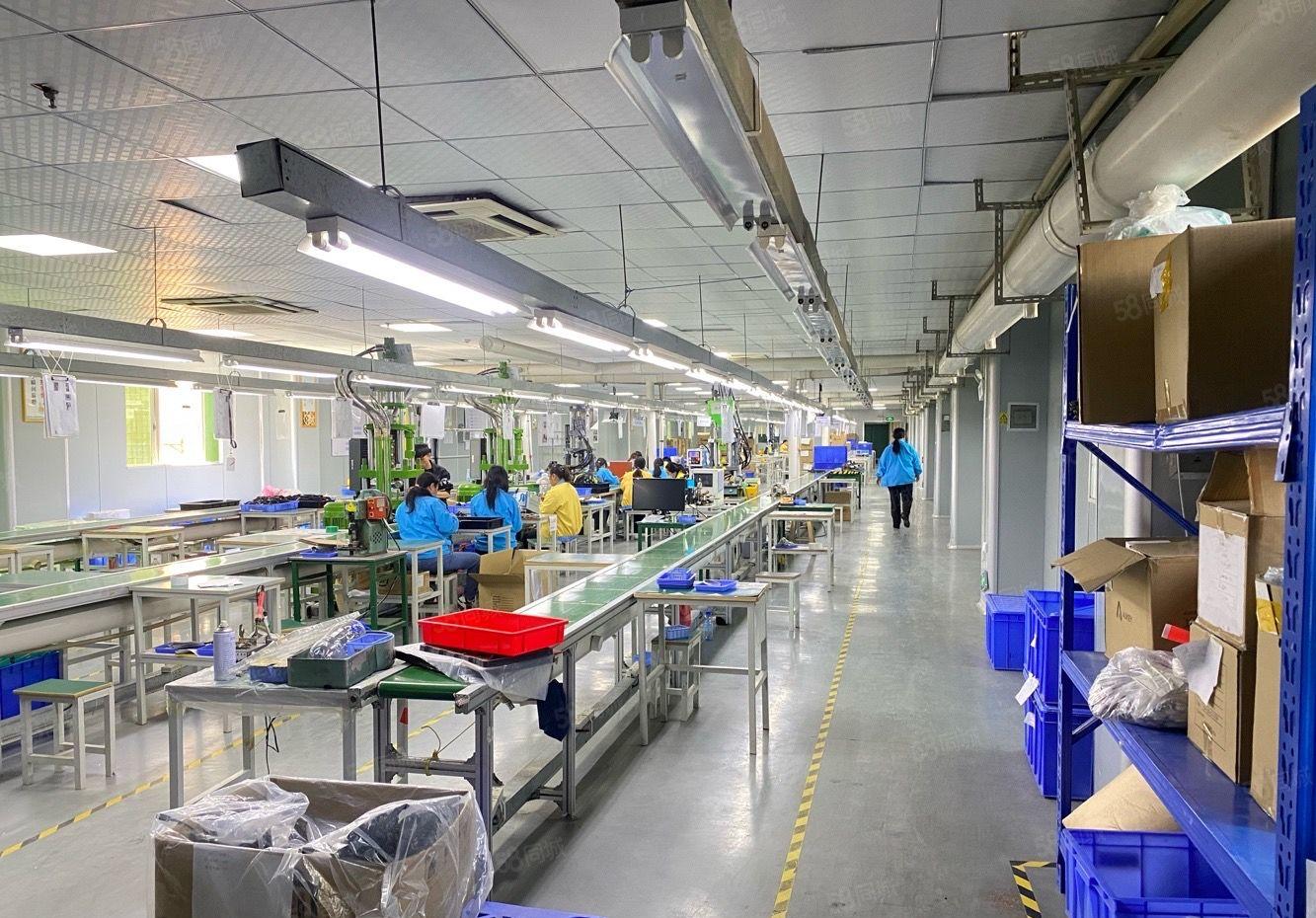 常平新出花园式漂亮厂房出租，无尘车间带装修流水线小加工电子