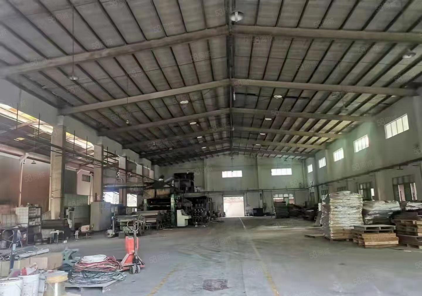 东莞市常平镇朗州村13800平方独院混凝土单一层厂房出租