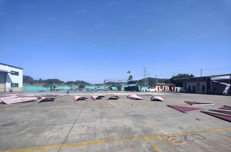 原房东急租常平镇靠樟木头钢构厂房6000平方0公摊空地超大