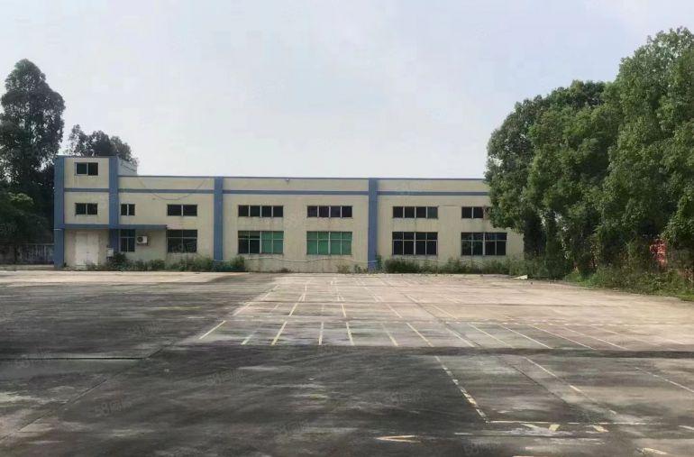 常平大京九塑胶城单一层钢构厂房仓库独院空地大1500平超低价