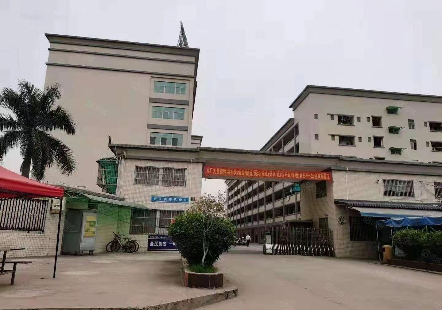 常平袁山贝新出三层原房东厂房5100平方，带环评，空地大