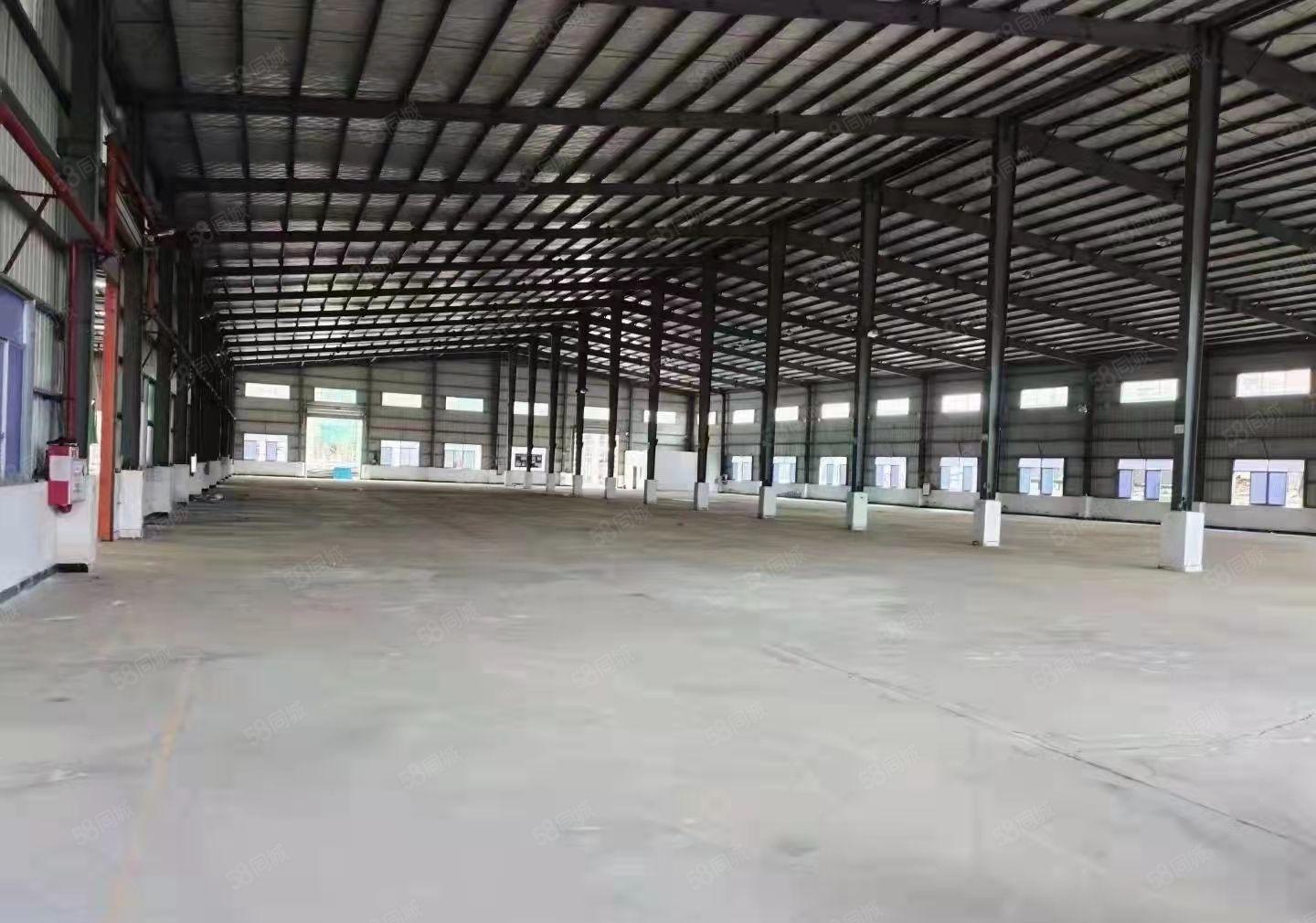 常平新出独院钢结构厂房5500平，空地超大，带行车