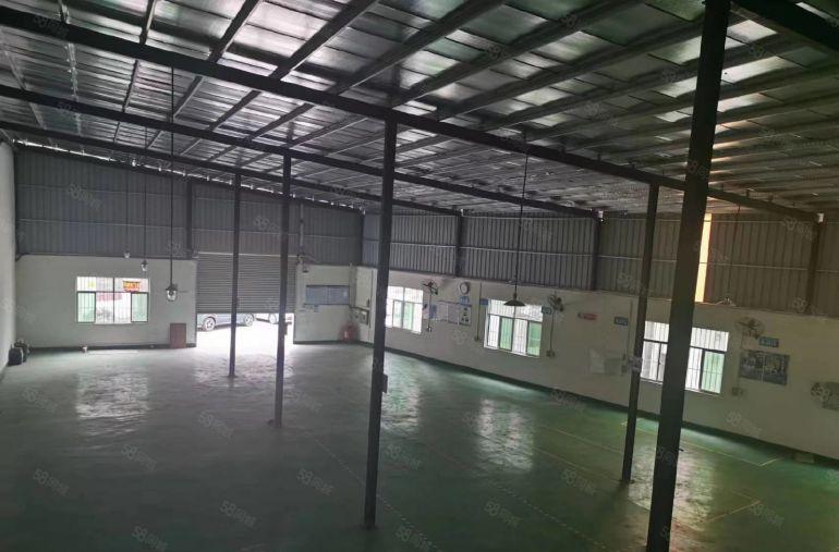 常平袁山贝独栋单一层钢构带装修厂房出租低价800平方工业用地