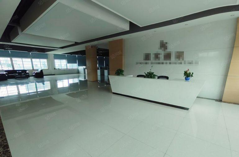 常平原房东独院实际7000平一楼6米高豪装办公室无尘车间