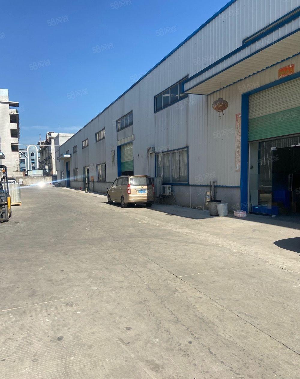 独院单层厂房.滴水8米4800平方.水电线路齐全.可办环评