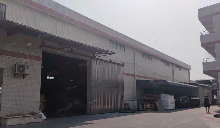 独院单一层10000平滴水10米带行车厂房出租 实际面积空地