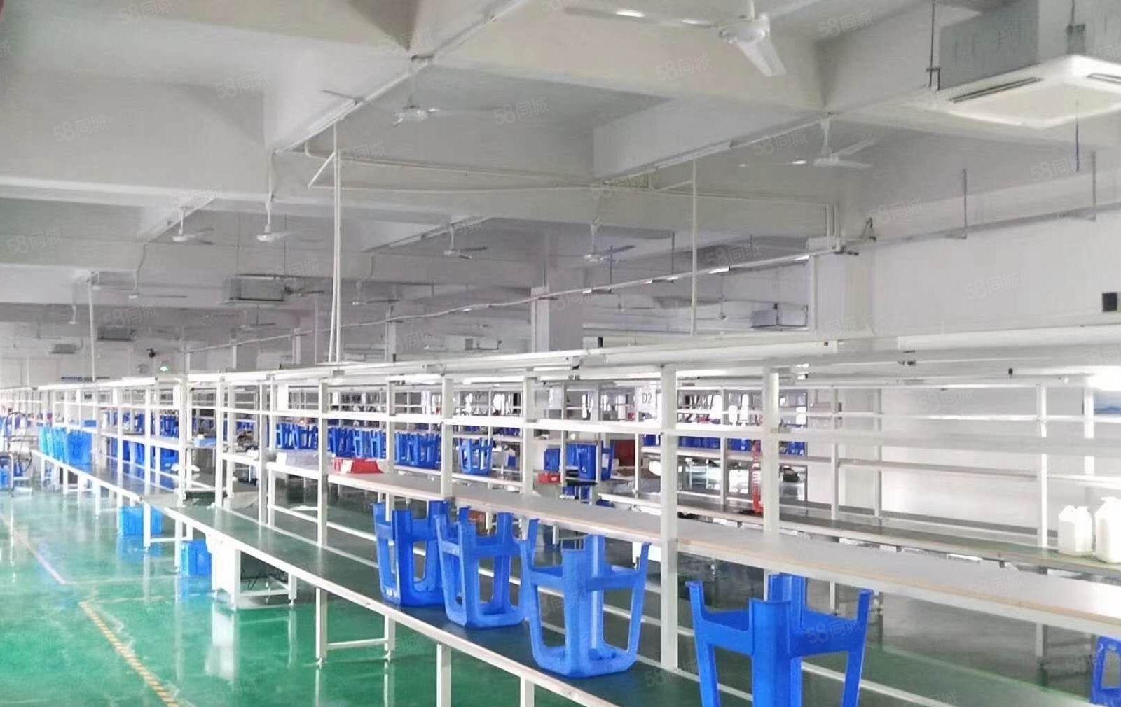 厚街赤岭房东自用现成电子厂房2880平方水电齐全精装修带环评