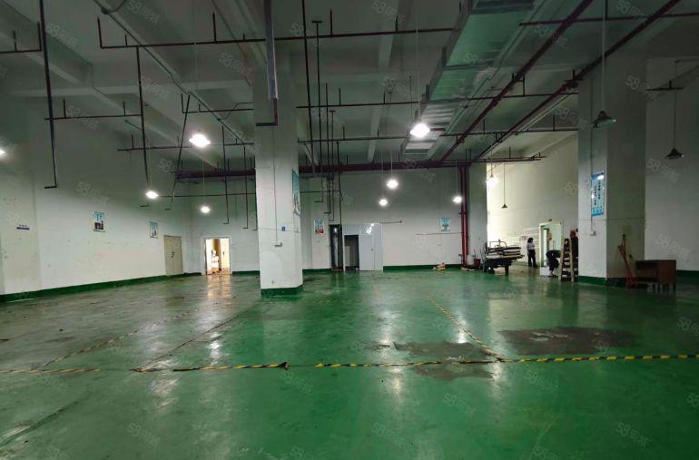 原房东高6.5米一楼厂房出租 现成办公室水电适合五金注塑模具