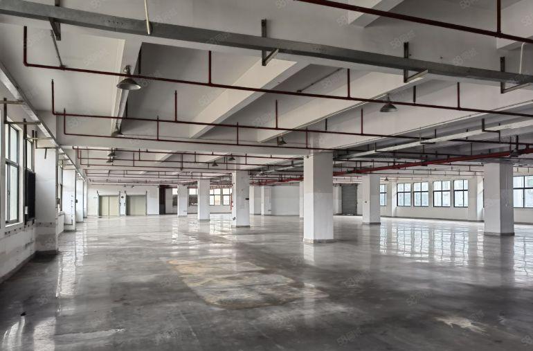 厚街汀山全新厂房一二楼各2200平方整层精装办公整租可分租