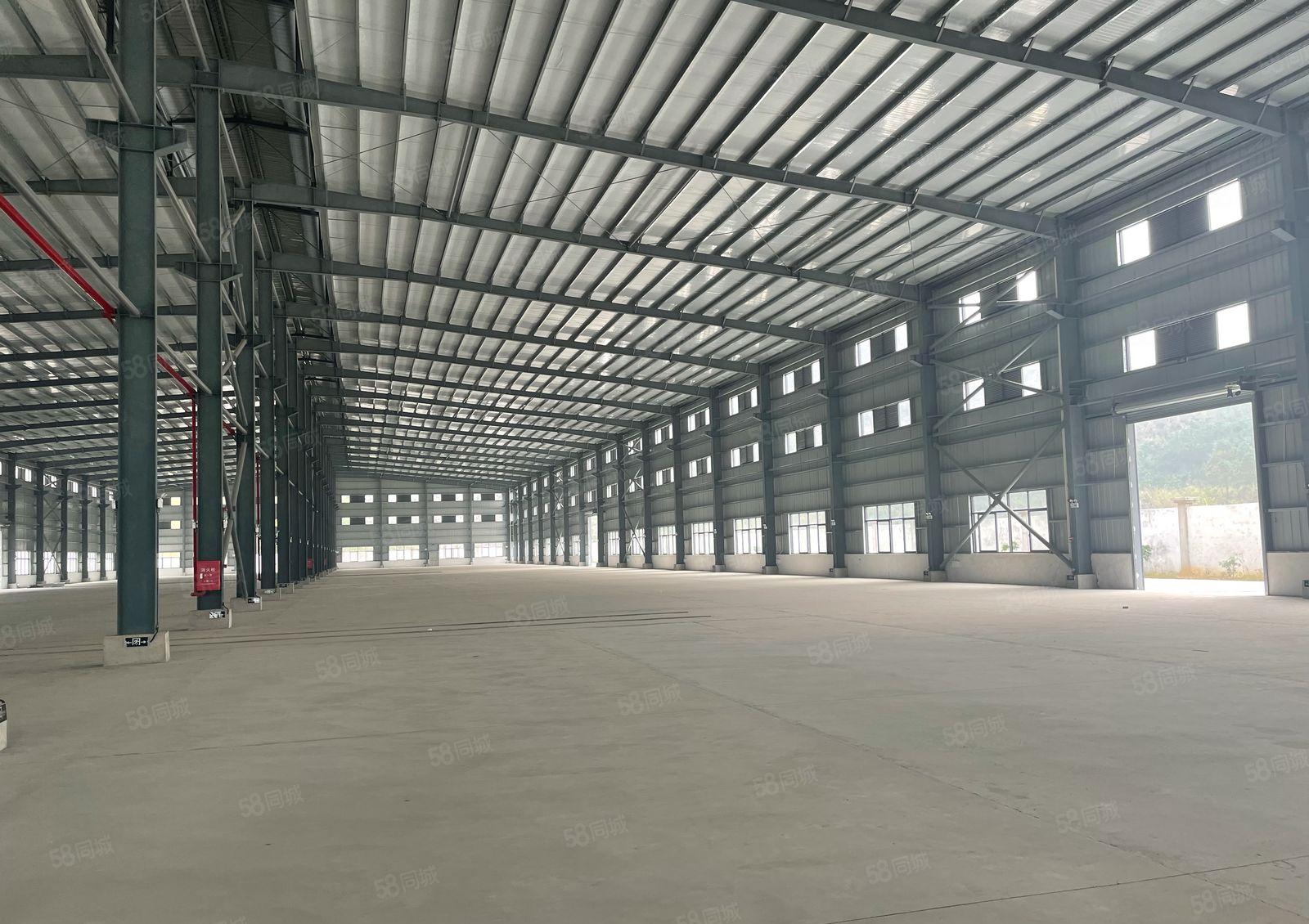 厚街 桥头村全新钢结构单一层滴水12米空地大形象好适合重工业