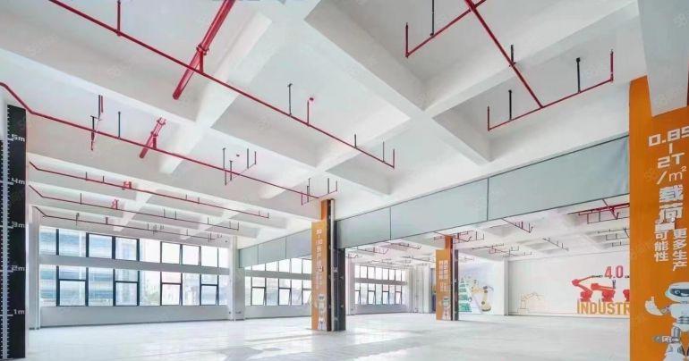 出租|开发商直租无公摊带装修滨海湾全新现楼红本厂房任意可分割