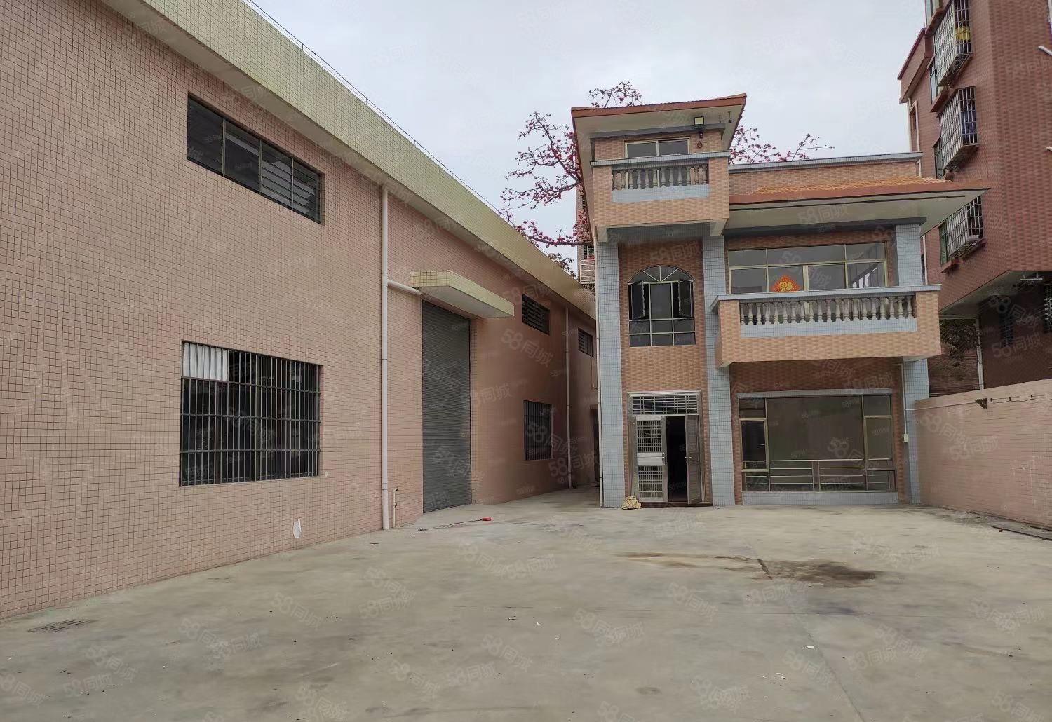 厚街宝屯主干道旁独院单一层砖墙到顶钢构1000平带牛角厂出租