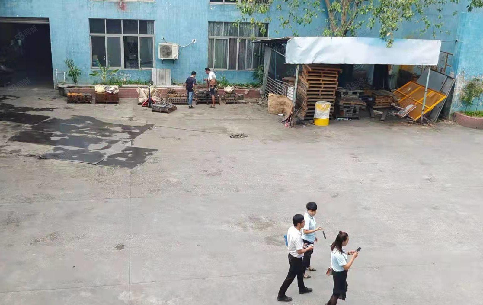 厚街桥头原房东独院带独立办公楼单一层滴水8米重工业厂房出租