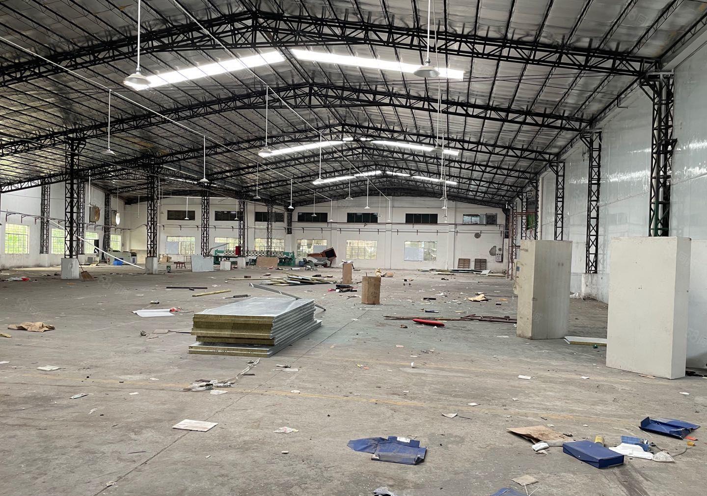 厚街镇新出单一层滴水8米带五金喷粉环评带装修厂房低价招租