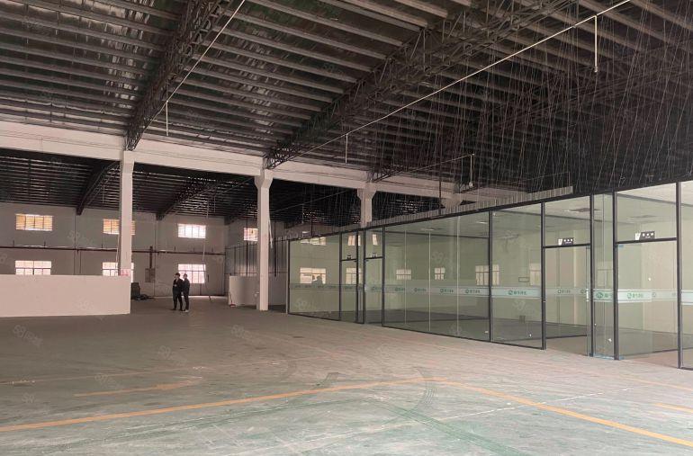 厚街镇汀山村原房东单一层厂房出租2200平米