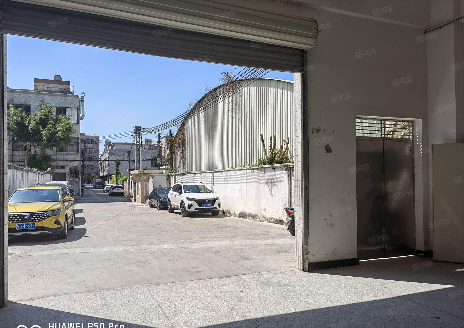 厚街原房东2楼整层1350平独院厂房分租厂房2吨货梯 形象好