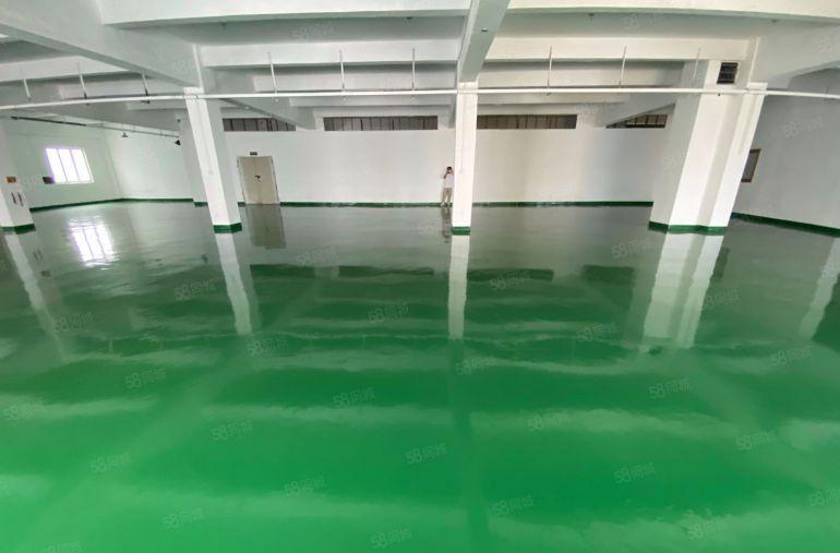 溪头新出楼上800平方带办公室全新地坪漆