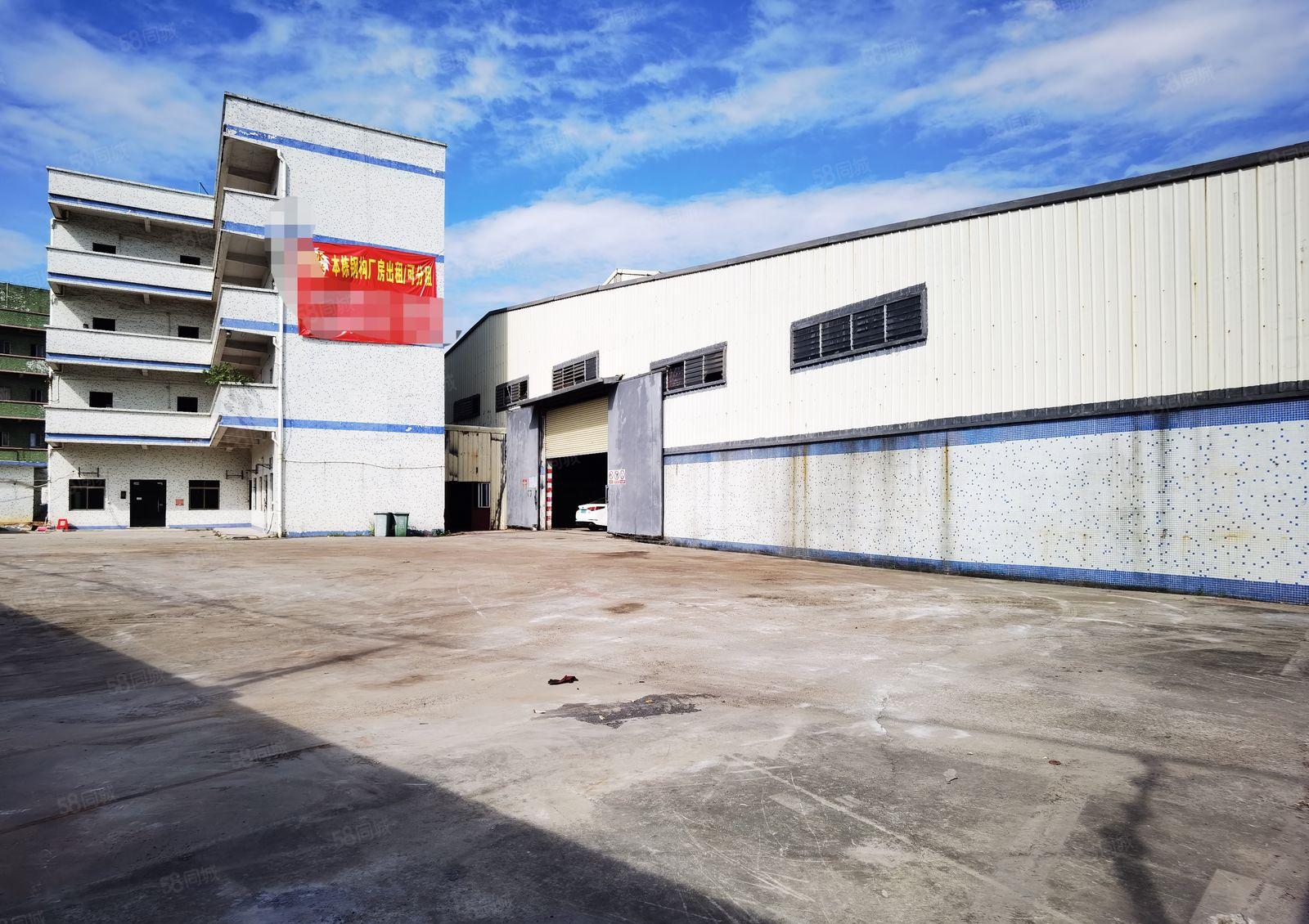 厚街镇独院钢结构厂房出租5388平方可分租，交通方便可办环评