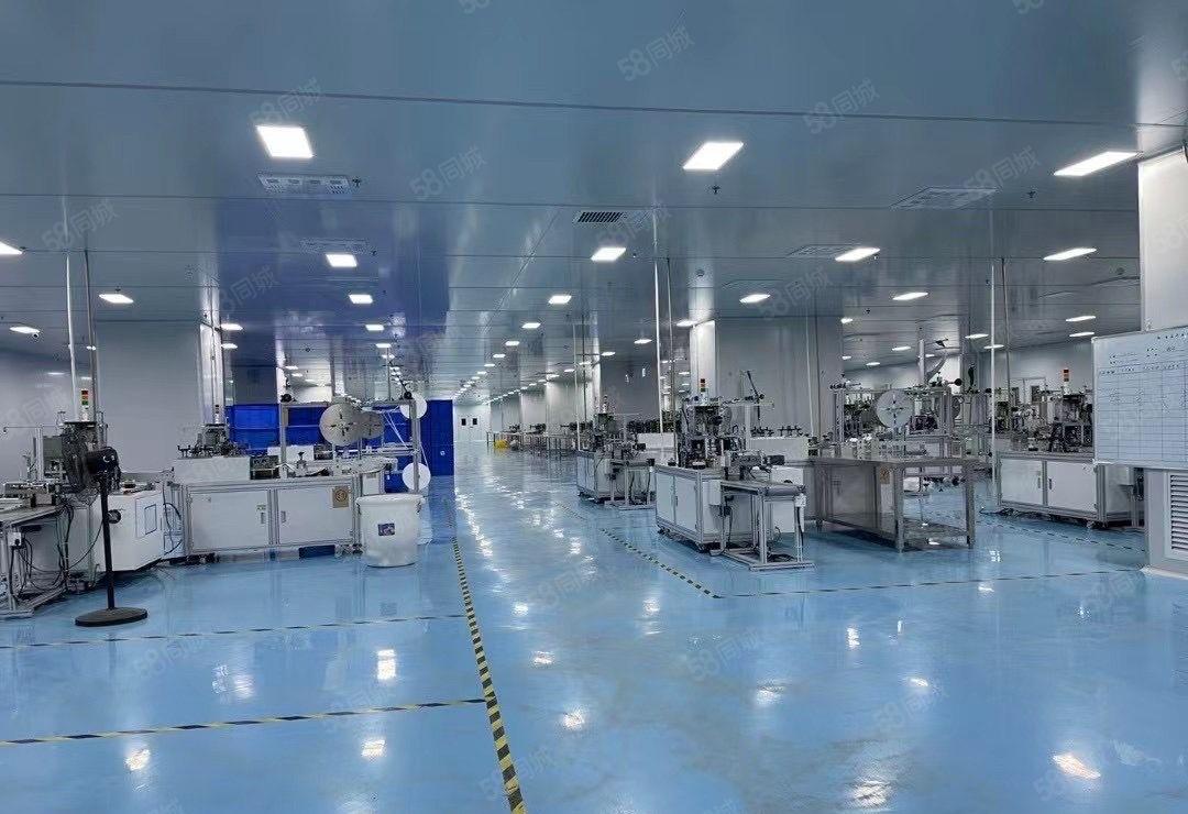 厚街新出独门独院厂房出租现成无尘车间空地大滴水7米