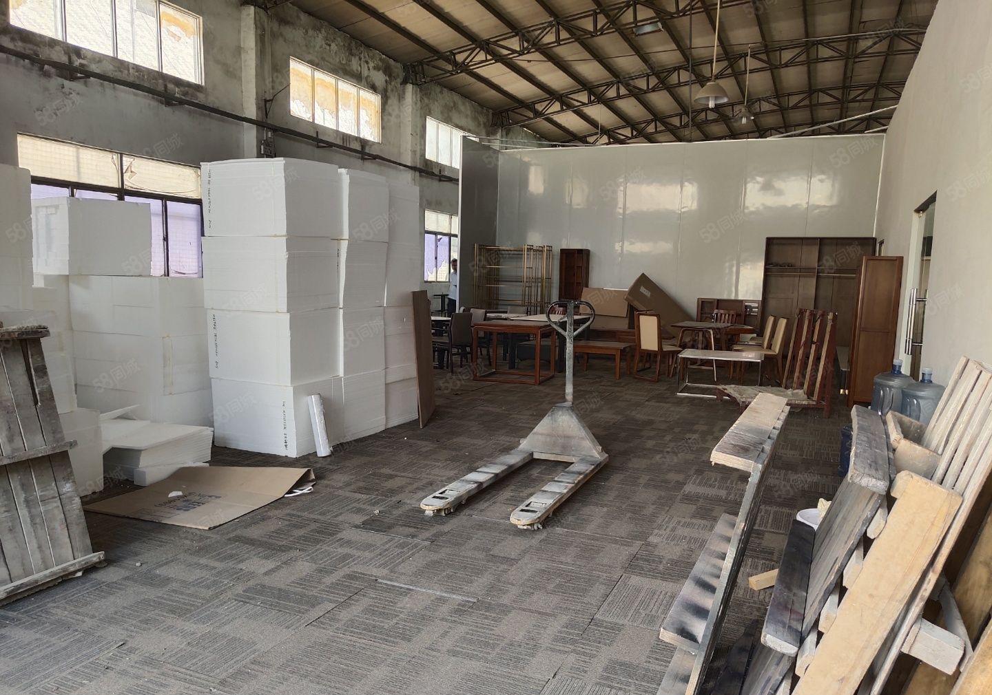 厚街独院单一层5600平钢构厂房出租 滴水9米 空地大