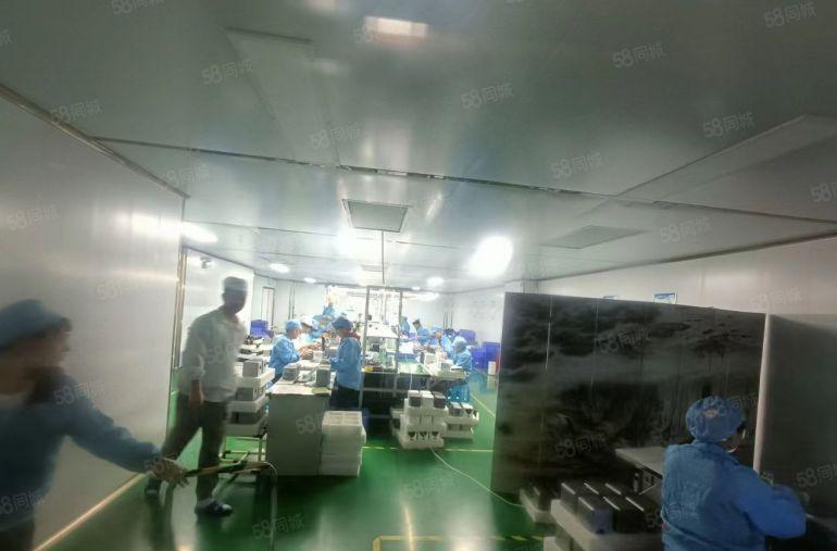 塘厦沙湖新出楼上2800平厂房仓库出租，现成装修，拎包生产