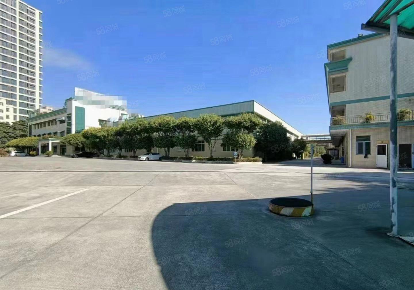 与深圳半小时塘厦高速出口2公里花园独栋厂房 可整租可分租