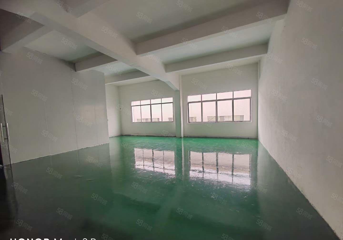 塘厦蛟乙塘标准二楼500平出租，新刷地坪漆装修，拎包即驻