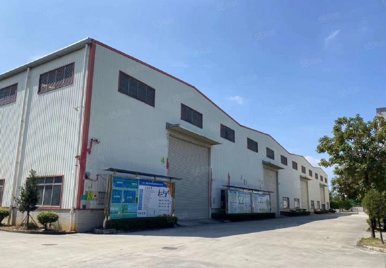 塘厦工业园出租单一层5万平钢构厂房，滴水13米，国有工业用地