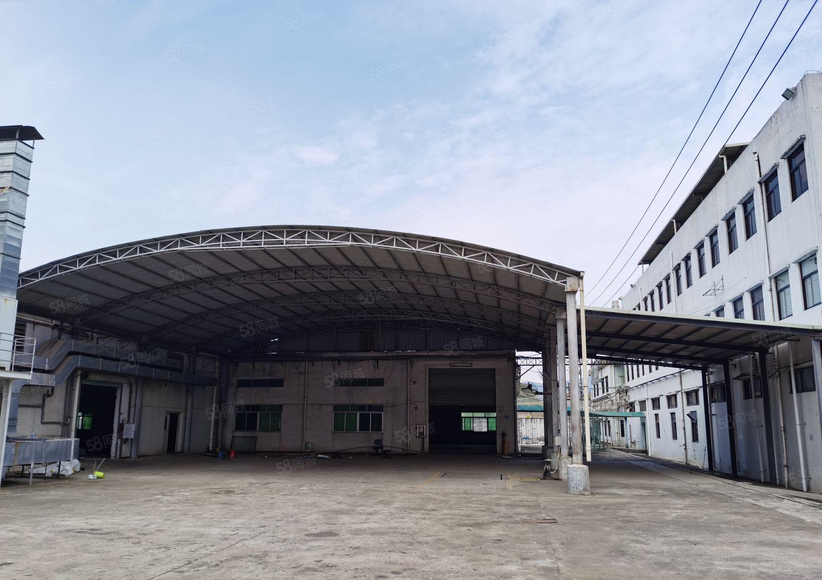 厂房出租    原房东大马路边独院单层厂房5300平米