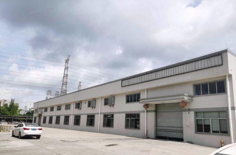 塘厦科苑城一房东独栋单一层2000平带牛角实际面积厂房出租