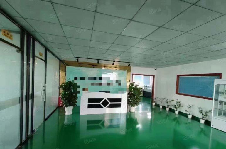 塘厦田心新空楼上漂亮装修厂房1300平，前台办公水电齐全拎包