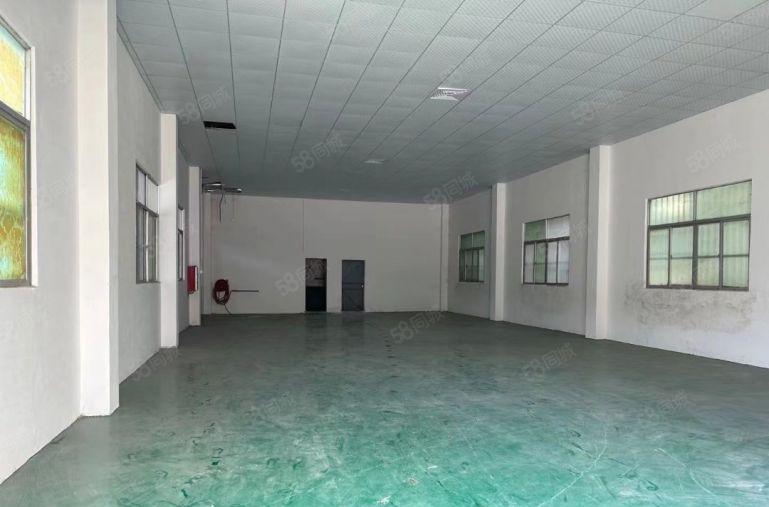 实业客来！塘厦迎宾高速独院一楼厂房带装修1100平出租，高6