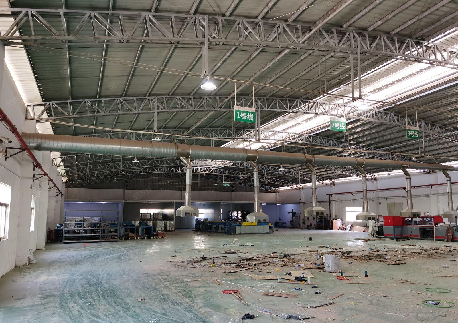 塘厦田心独院一楼钢构厂房6000平米出租