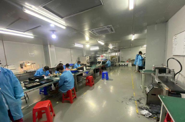 塘厦科苑城新出标准3楼800平方，千级无尘车间，无需转让费！