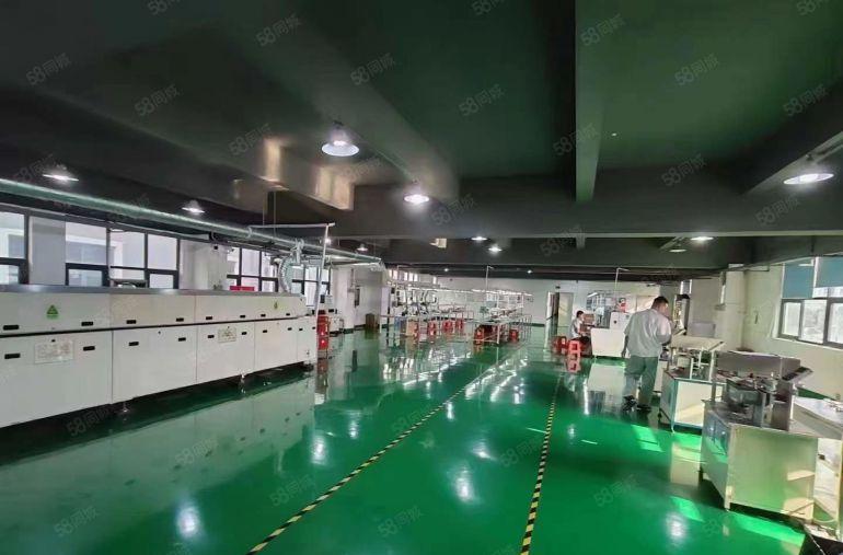 塘厦田心新空楼上漂亮装修厂房1300平，前台办公水电齐全拎包