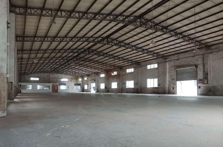 塘厦高速口新空单一层钢构厂房1960平，高8精装办公室空地大