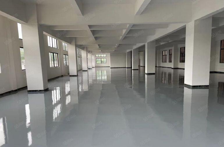 塘厦大马路边现成装修独栋厂房出租1280平可分租小加工厂