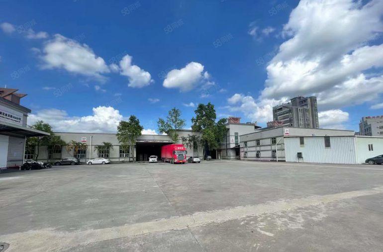 塘厦独栋单一层标准厂房仓库出租，空地超大带卸货平台 大小分租