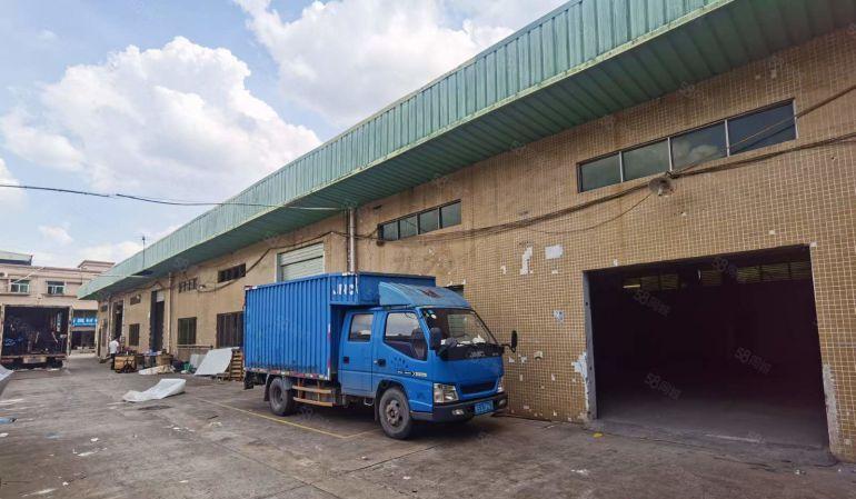 塘厦独院单一层一楼450平厂房仓库出租，带装修办公 可进大车