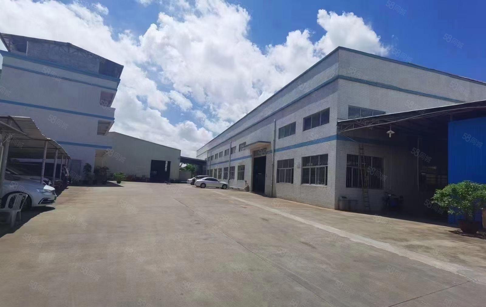 塘厦靠观澜独院钢结构厂房滴水8米水电线路齐全带现成行车